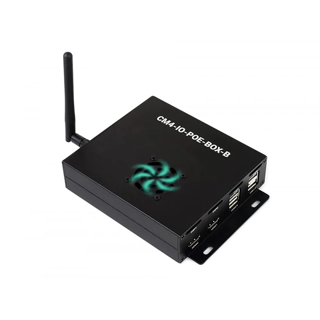 LORDWORLD LORDWORLD PoE Mini-Computer Type B with Cooling Fan Metal Case — produktfoto