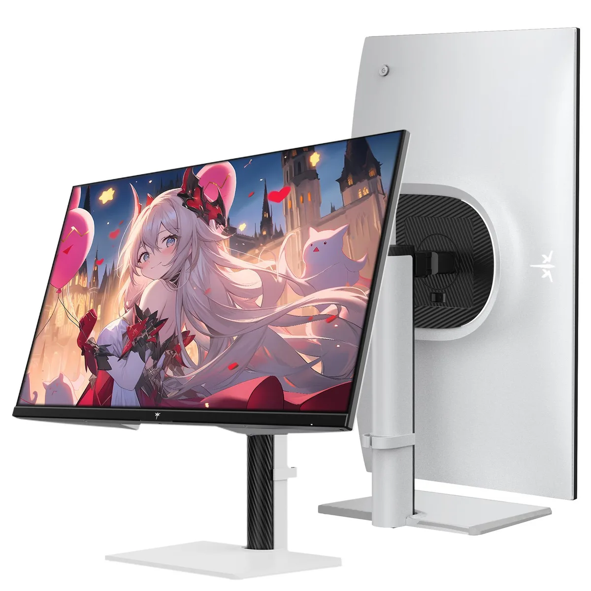 KTC KTC H27E6 27" White Gaming Monitor 300Hz/320Hz QHD Fast IPS — photo du produit