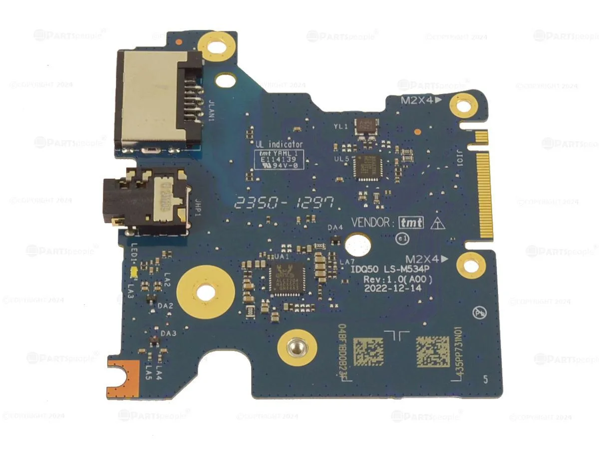DELL DELL G15 5530 5535 G16 7630 Audio LAN IO Board GDXH0 — product photo