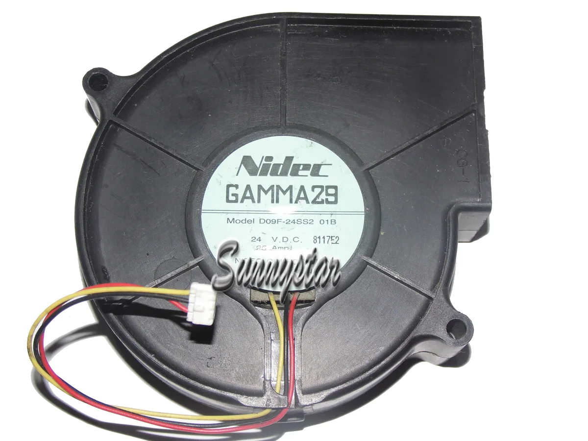 OEM Industries OEM Industries NIDEC 9733 D09F-24SS2 24V .25A 100mm Blower Fan — 商品写真