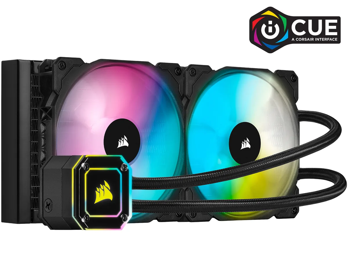 Corsair Corsair iCUE H115i ELITE CAPELLIX CW-9060047-WW 280mm liquid cooler — product photo