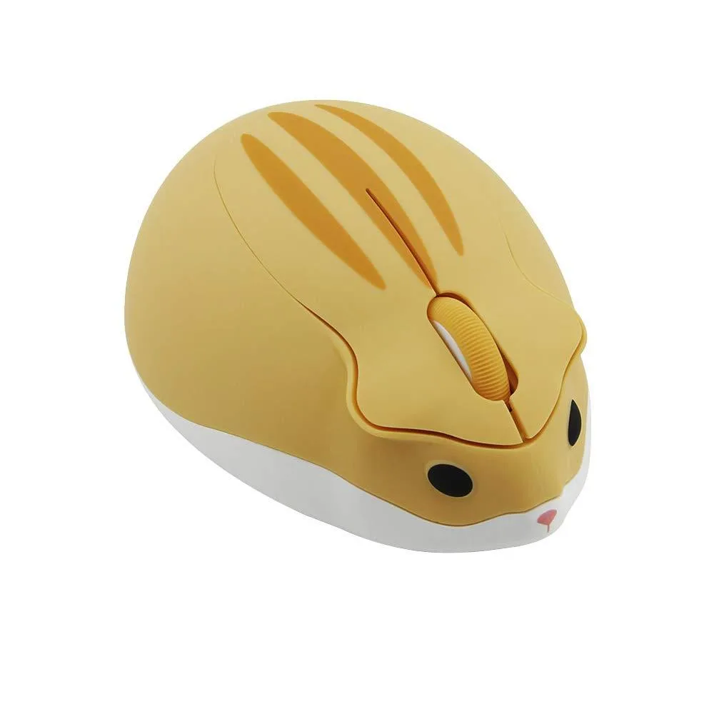 SOEWIOU SOEWIOU Yellow Wireless Gaming Mouse 1200 DPI 2.4 GHz Arc — photo du produit