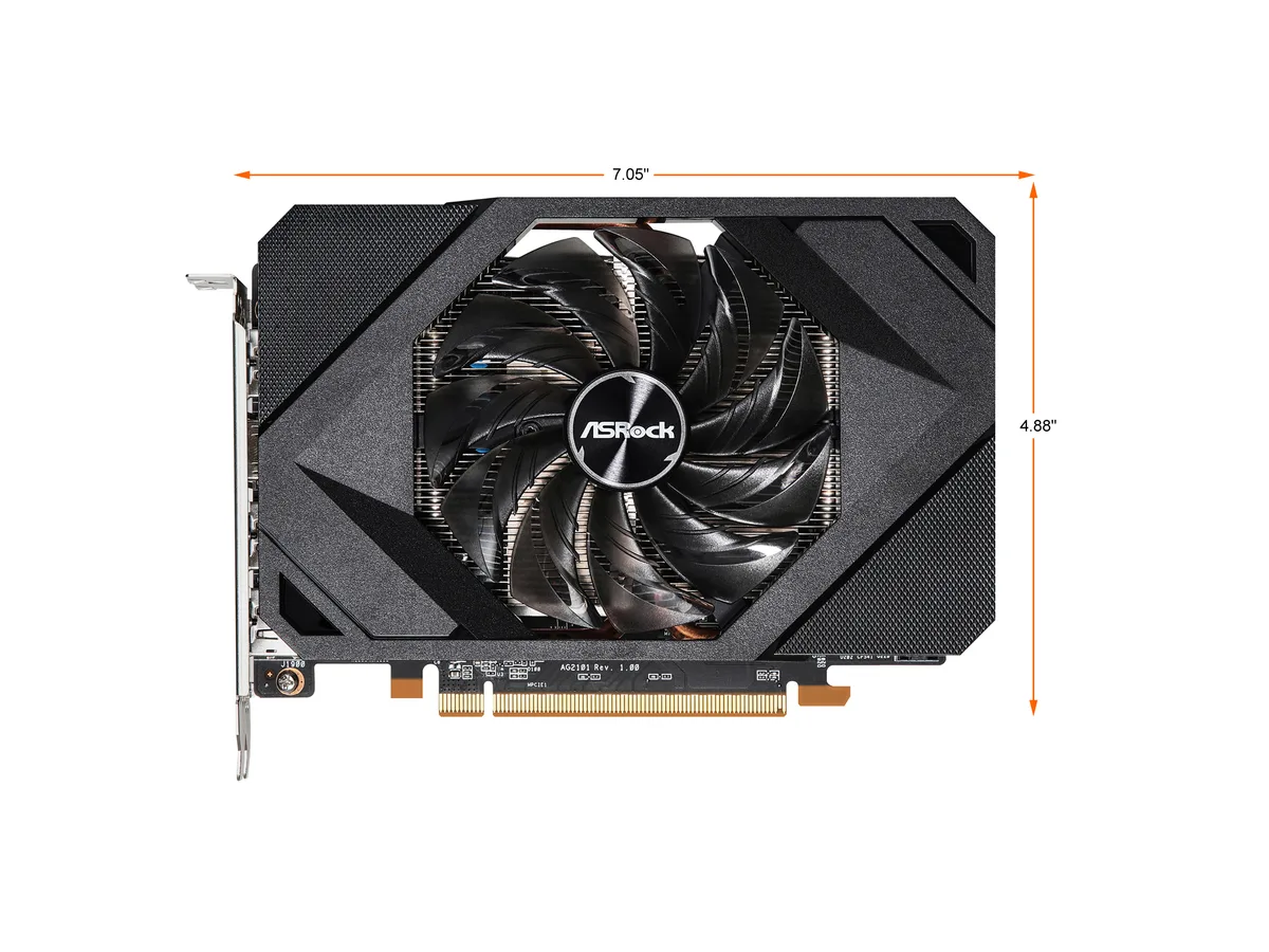 ASRock ASRock RX6600XT CLI 8G graphics card — photo du produit