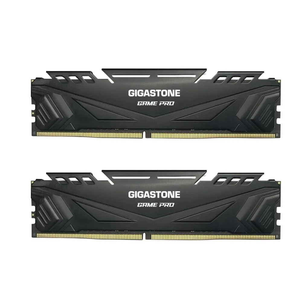 Gigastone Corporation Gigastone Corporation GST Game Pro 16GB (2x8GB) DDR4 3200 CL16 Black desktop RAM — product photo