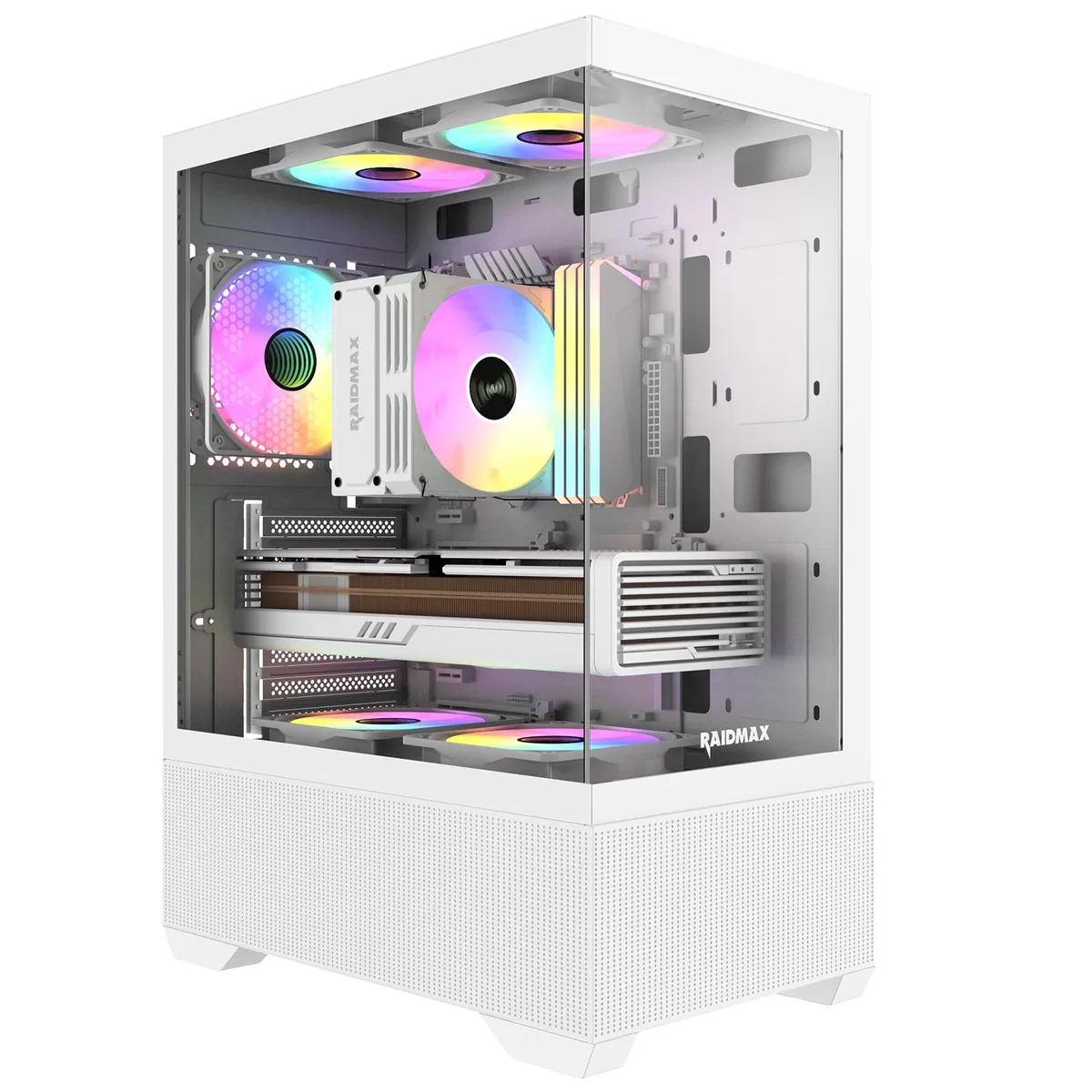 Raidmax Raidmax I802 AWS White ATX Mid Tower PC Case — product photo