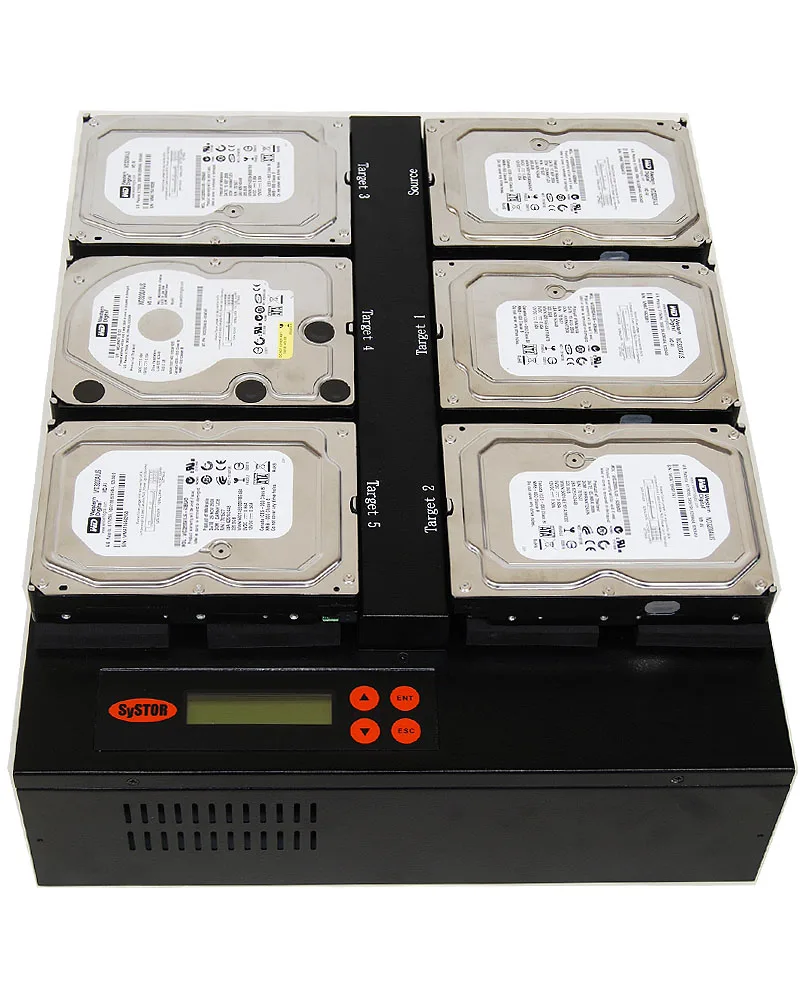 Systor Systor 662712130484 1:5 SATA Hard Drive Duplicator &amp; Sanitizer — produktfoto