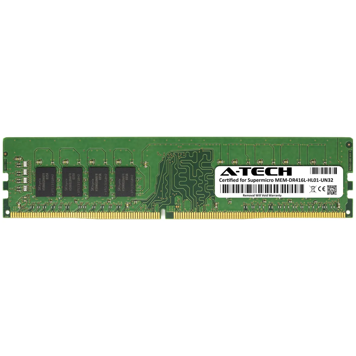 A-Tech A-Tech Supermicro Certified 16GB DDR4 3200MHz CL22 288-Pin Desktop RAM — product photo