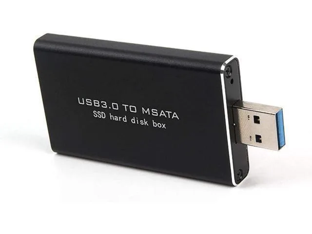 Manw Manw 5Gbps USB 3.0 mSATA SSD Enclosure ASM1153E — φωτογραφία προϊόντος