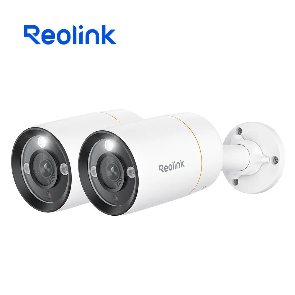 Reolink Reolink RLC-1212A 12MP PoE Bullet Camera 2-Pack — tuotekuva