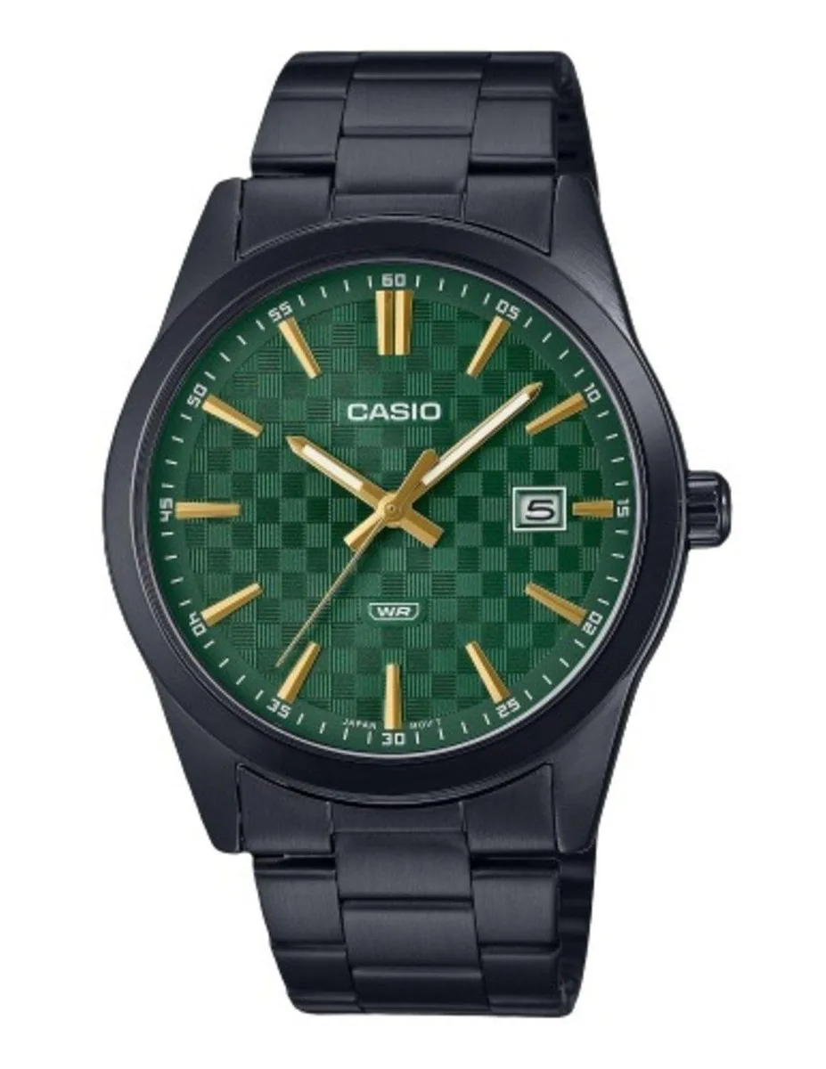 CASIO CASIO MTP-VD03B-3A Green Dial Quartz Watch 41.00 mm — product photo