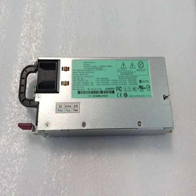 KHACHIMO KHACHIMO DL380 G6 DL580 G7 1200W power supply — photo du produit