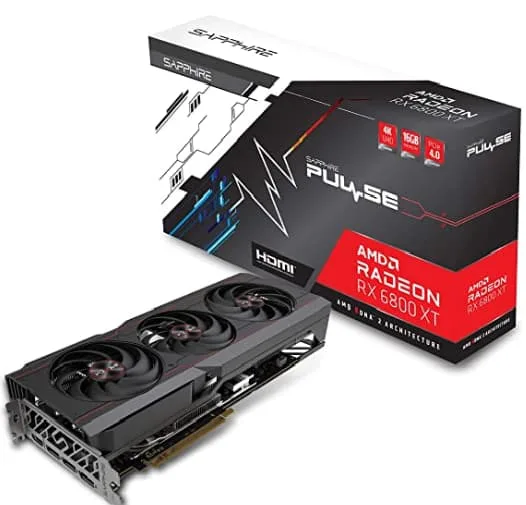 Sapphire Tech Sapphire Tech Pulse Radeon RX 6800 XT 16GB graphics card — photo du produit