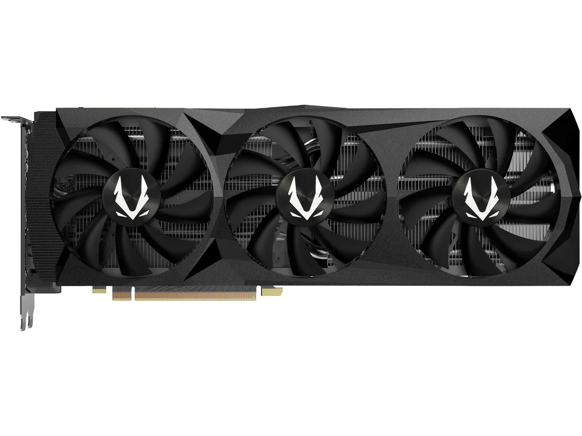 ZOTAC RTX 2060 SUPER AMP Extreme triple-fan graphics card with metal backplate and RGB lighting