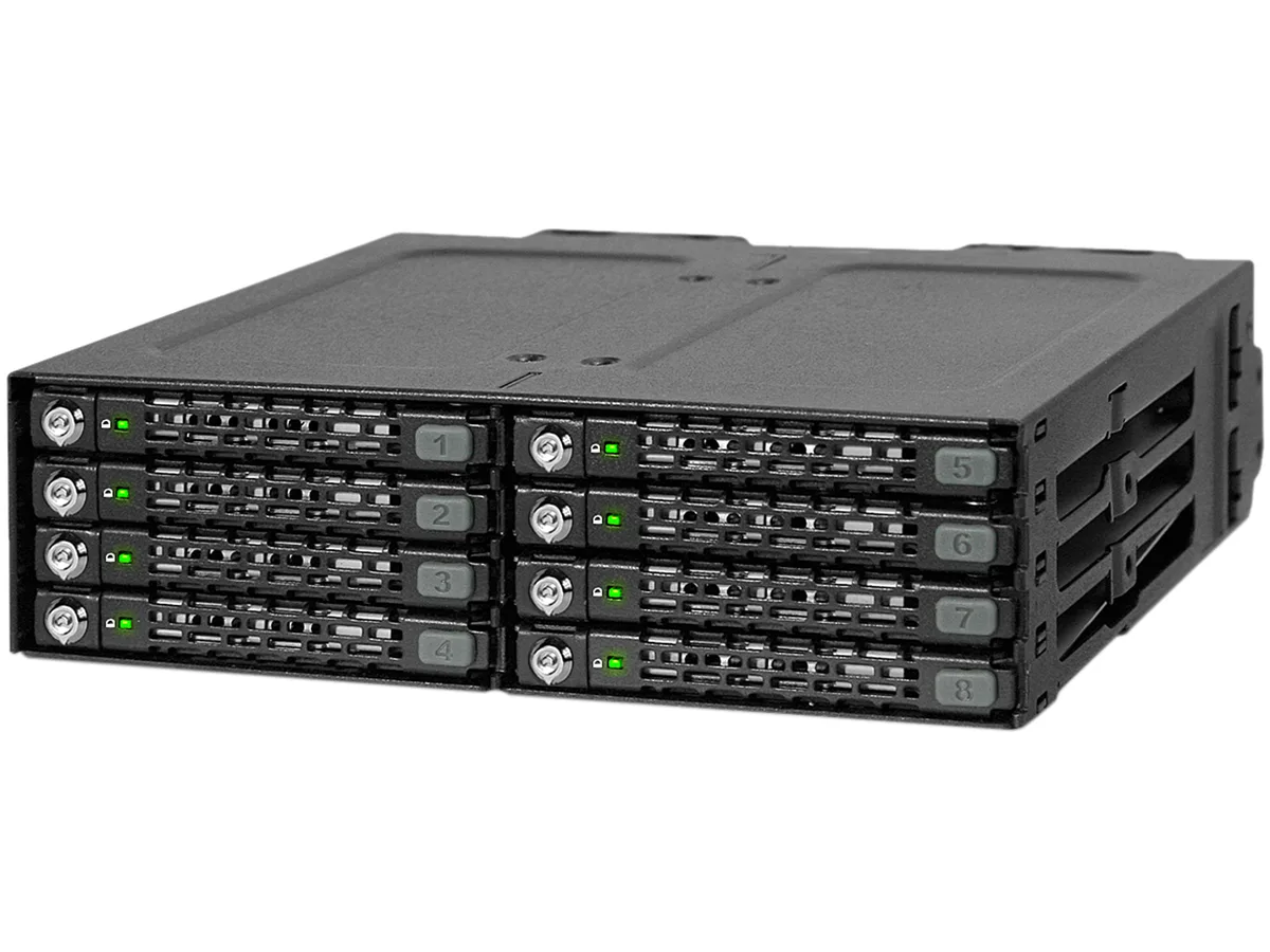 ICY DOCK ICY DOCK MB998SK-B 8-bay 2.5" SATA/SAS hdd accessory — תמונת המוצר