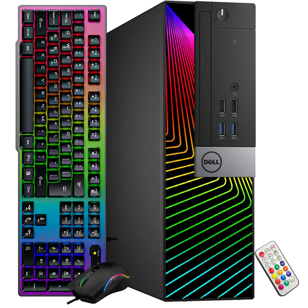DELL DELL OptiPlex 5060 Gaming PC i5-8500 3.0GHz 4.1GHz Turbo 32GB DDR4 2TB SSD Radeon RX 550 4GB — photo du produit
