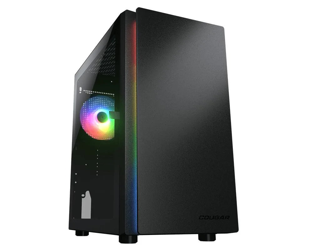 COUGAR COUGAR Battleship Gaming Desktop Ryzen 7 7800X3D 16GB DDR5 RTX 4060 8GB 1TB NVME — photo du produit