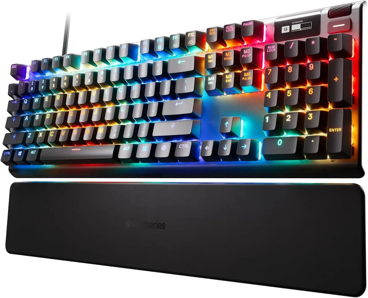 SteelSeries SteelSeries Apex Pro HyperMagnetic Gaming Keyboard OLED USB Passthrough — product photo