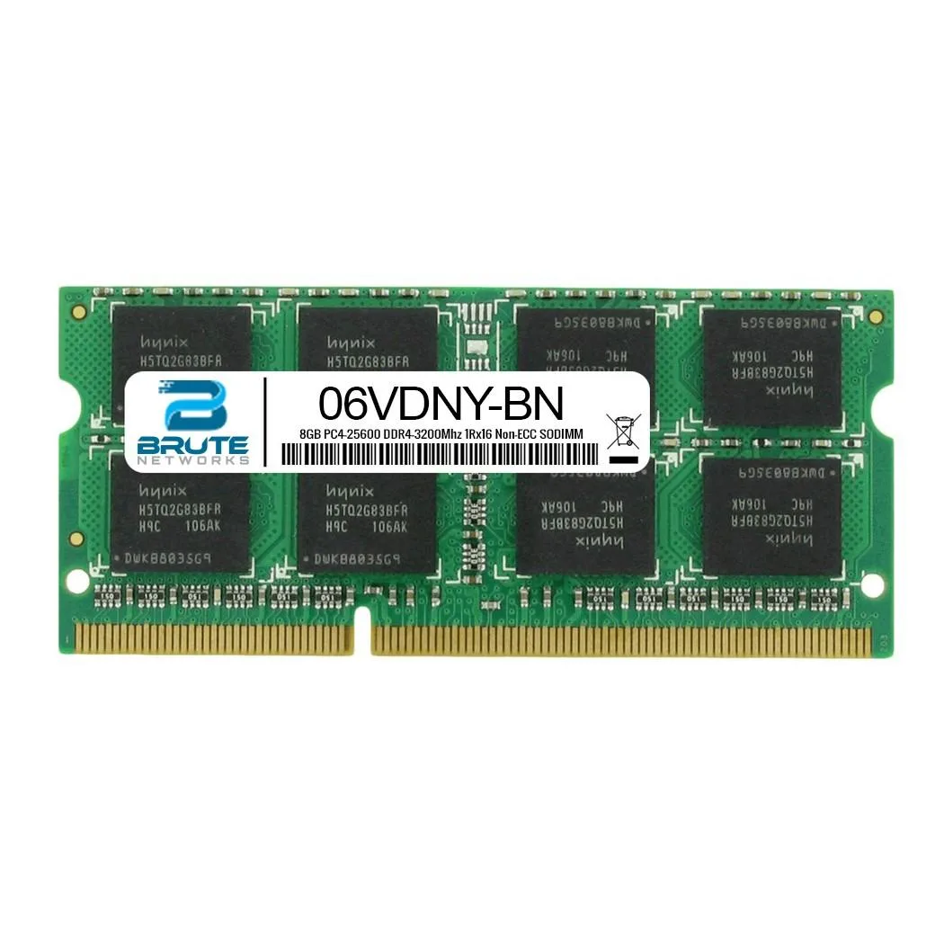 Green rectangular DDR4 server memory module with gold contacts and black chips