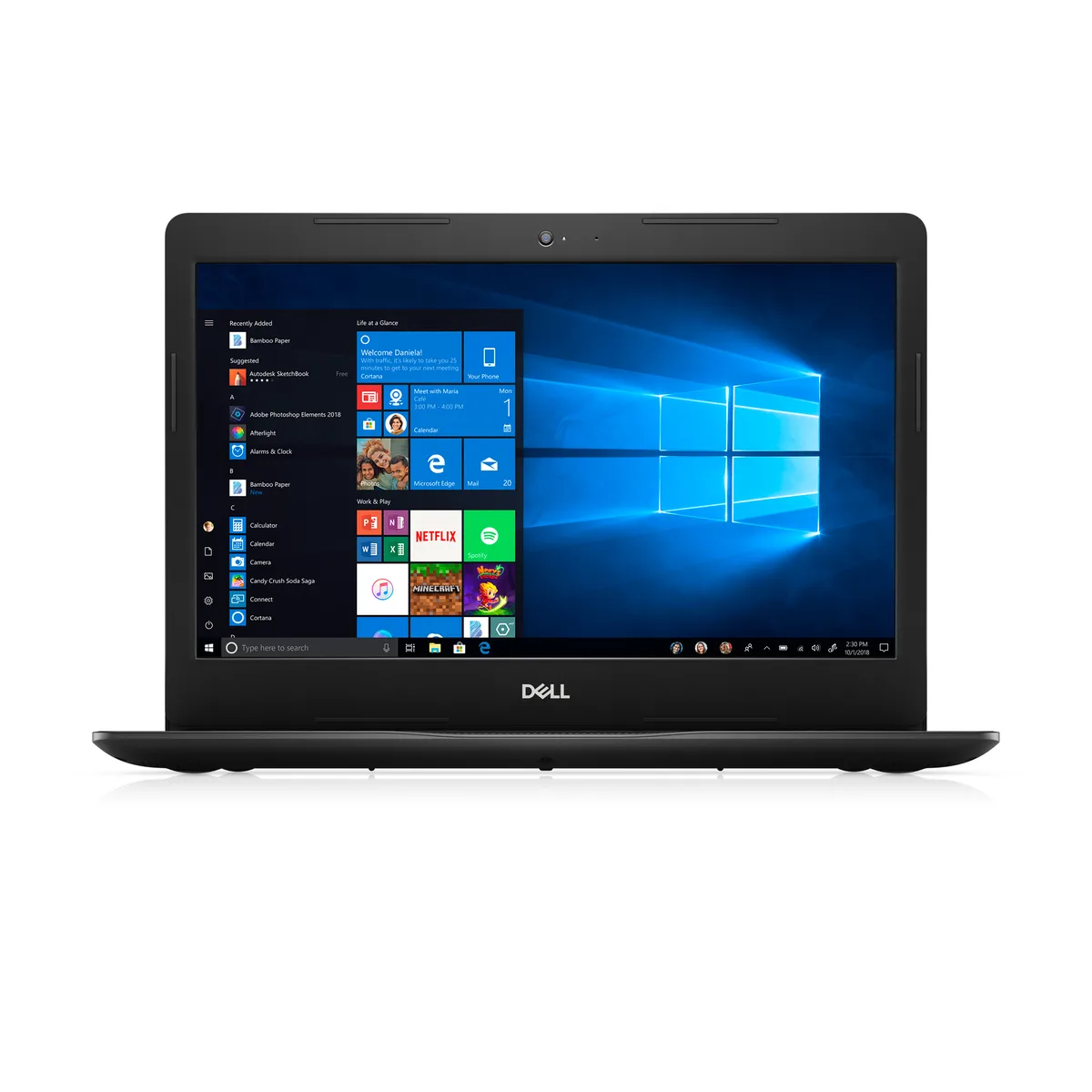 DELL Dell Inspiron 14 3493 laptop 14" FHD i5-1035G4 4GB 128GB SSD — photo du produit