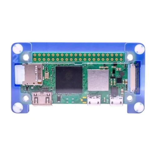 Pimoroni Pimoroni PIM595 Pibow Zero 2 W Case Calming Violet Waters Ocean Blue Purple — tuotekuva