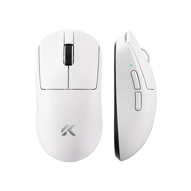 MCHOSE MCHOSE A7 V2 Ultra Wireless Gaming Mouse White 59 g PAW3950 TI 42,000 DPI 8000 Hz — fotografia produktu