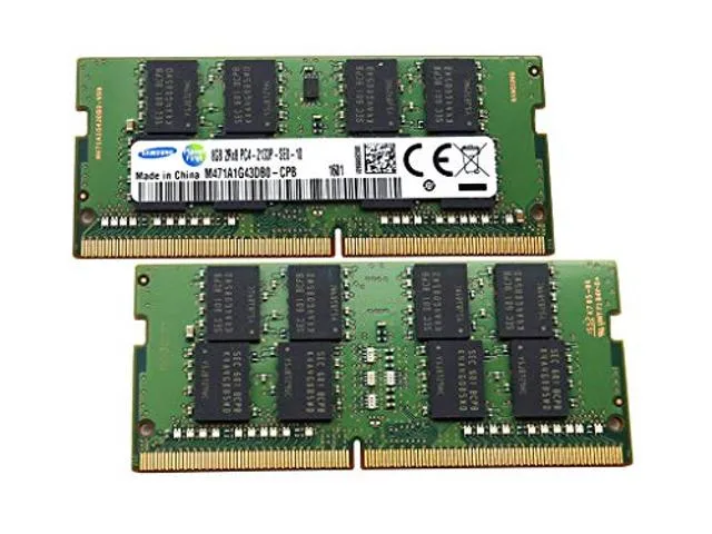 SAMSUNG SAMSUNG 16GB 2x8GB DDR4 2133MHz SODIMM 260-Pin M471A1G43DB0-CPB — photo du produit