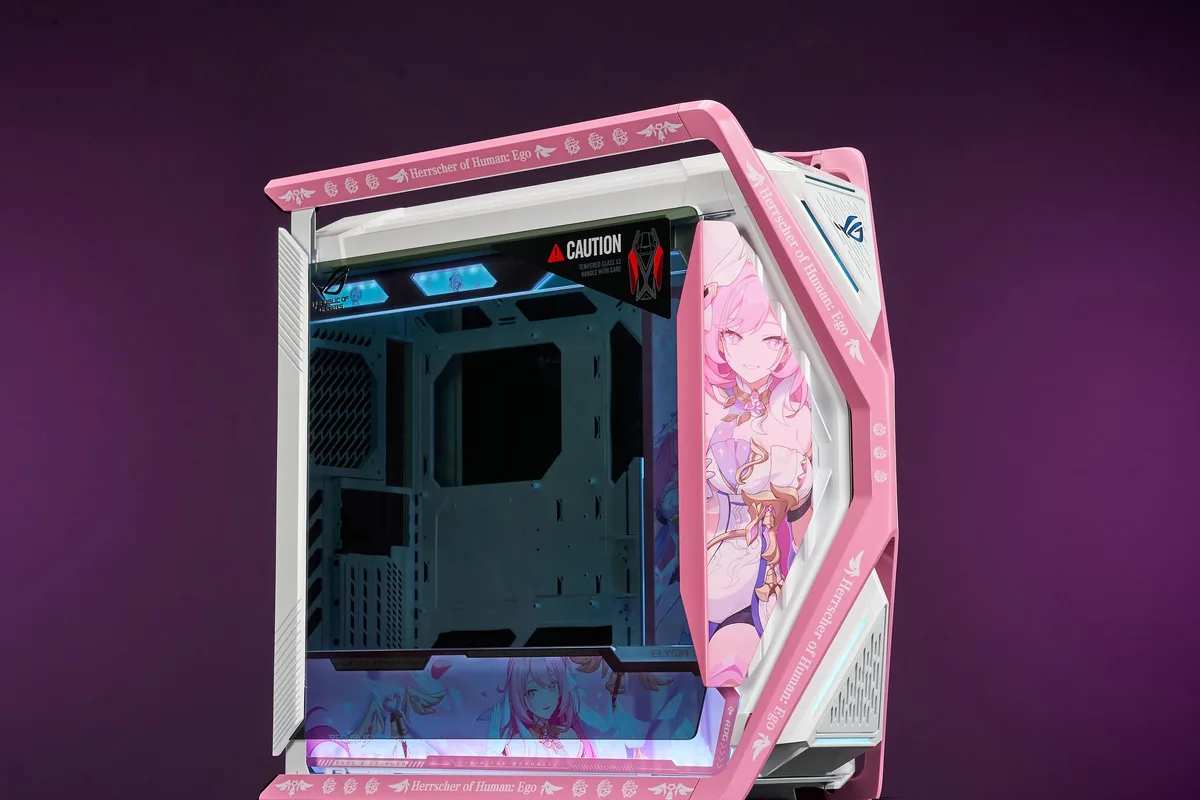 Corn Electronics Corn Electronics GR701 E-ATX PC Case Pink Elysia Edition — photo du produit