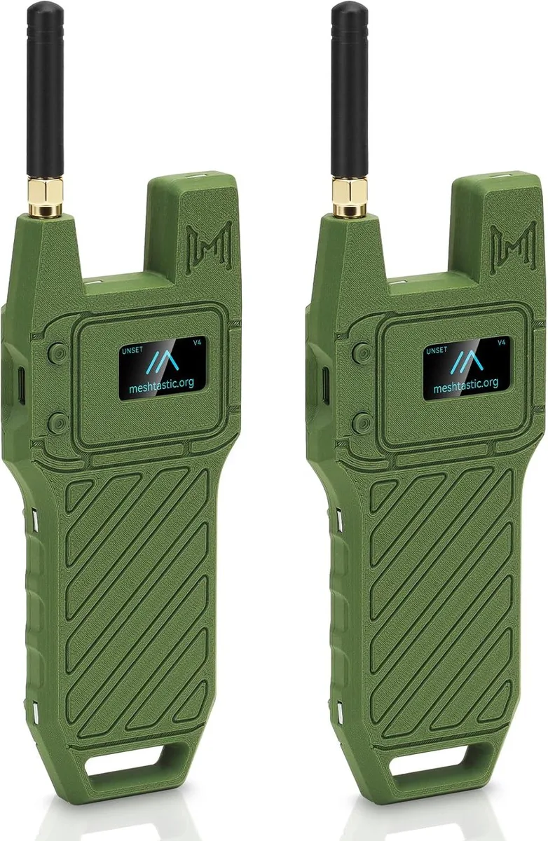 MCDODO MCDODO ESP32 LoRa V4 Development Board GPS 3000mAh Battery Case 915MHz Antenna 0.96 OLED SX1262 Green — 商品照片