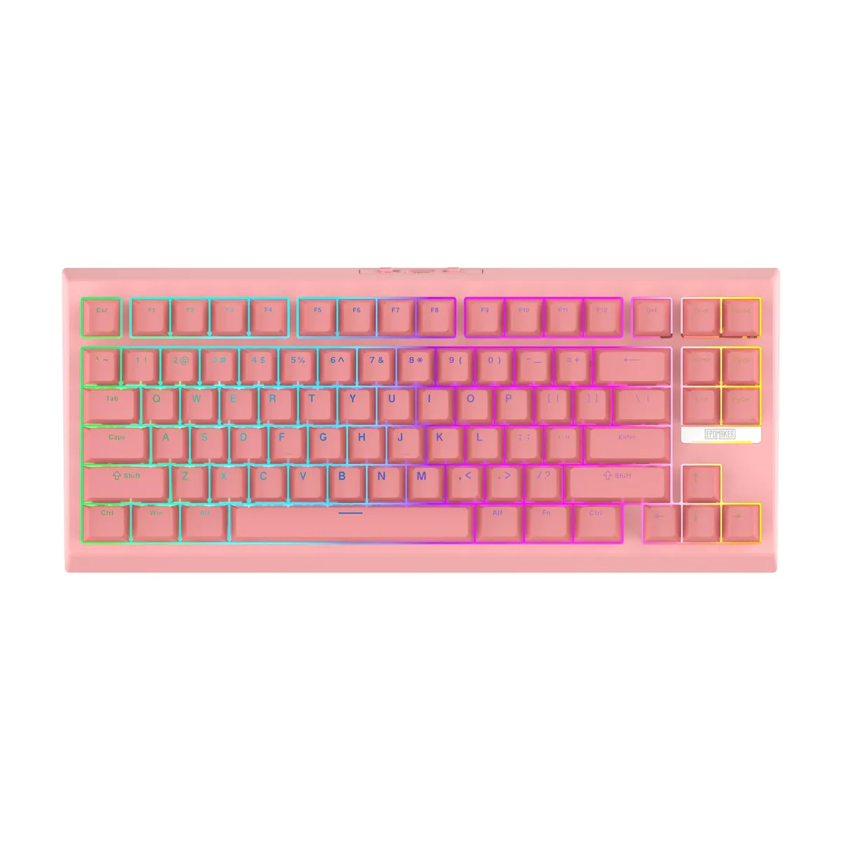 Epomaker Epomaker G84 80% Gaming Keyboard Pink Creamy Jade Switch — product photo