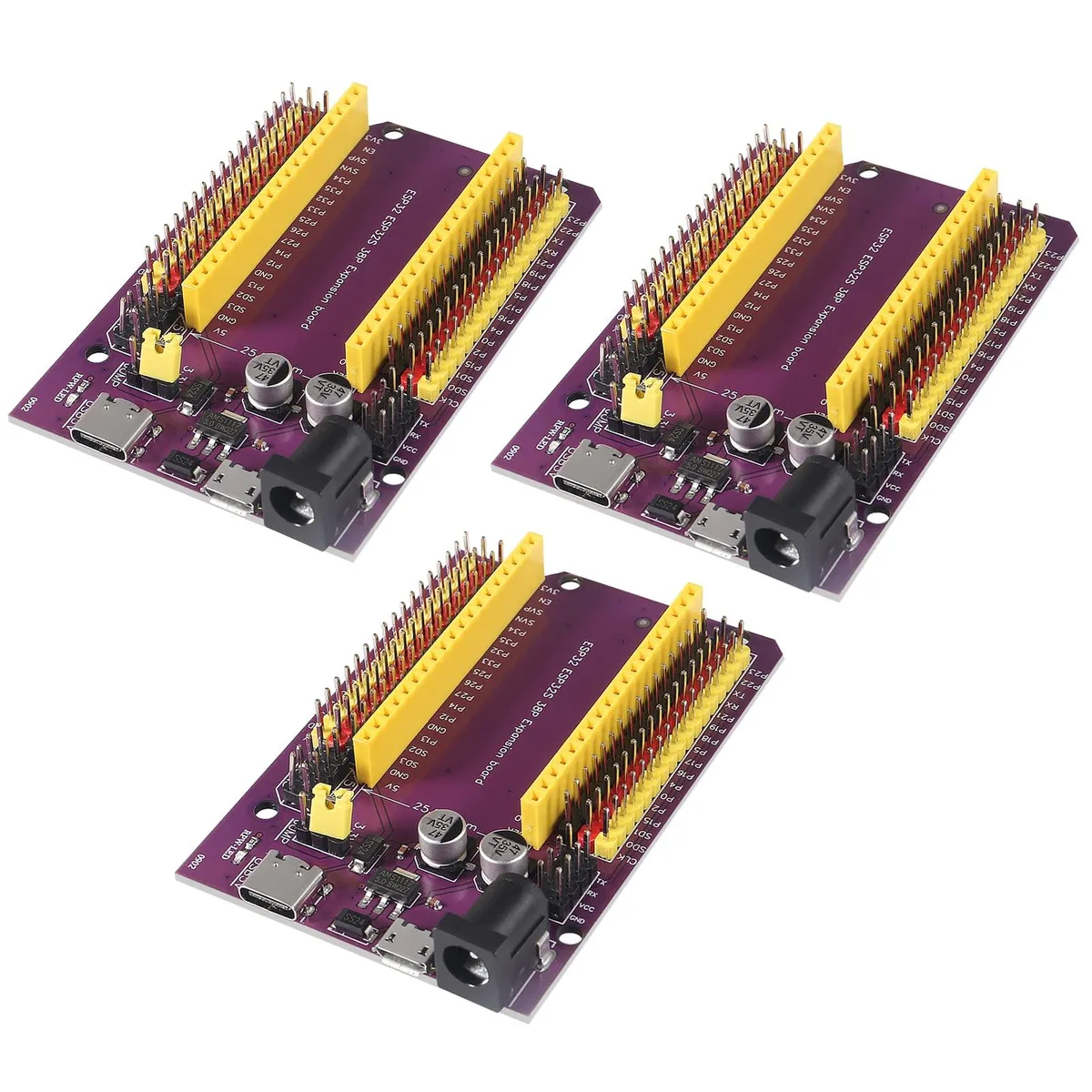 KEHIPI KEHIPI 3PCS 38PINS ESP32 Development Board Type-C CP2102 — zdjęcie produktu