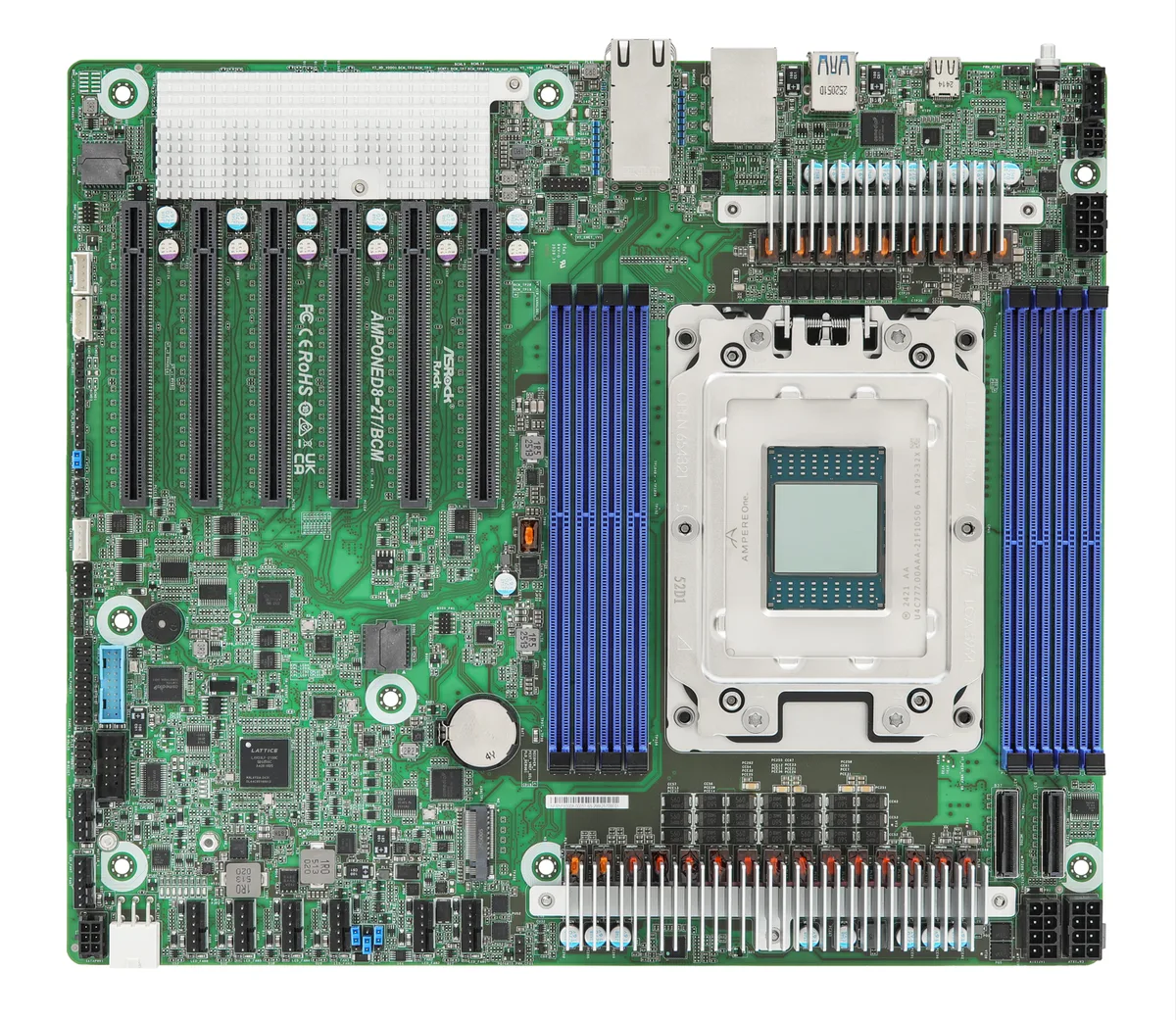 ASRock Rack ASRock Rack AMPONED8-2T/BCM/A192 server motherboard — fotografia produktu