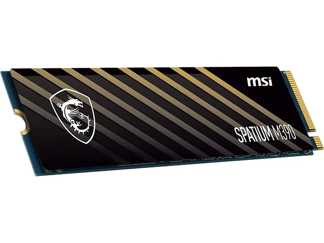 MSI MSI SPATIUM M390 250GB PCIe Gen3 x4 NVMe internal SSD — vörumynd