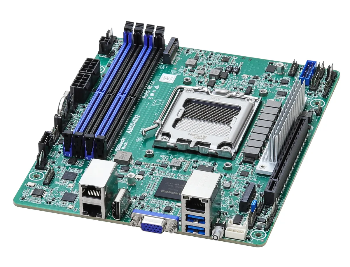 ASRock Rack ASRock Rack AM5D4ID2 server motherboard — produktfoto