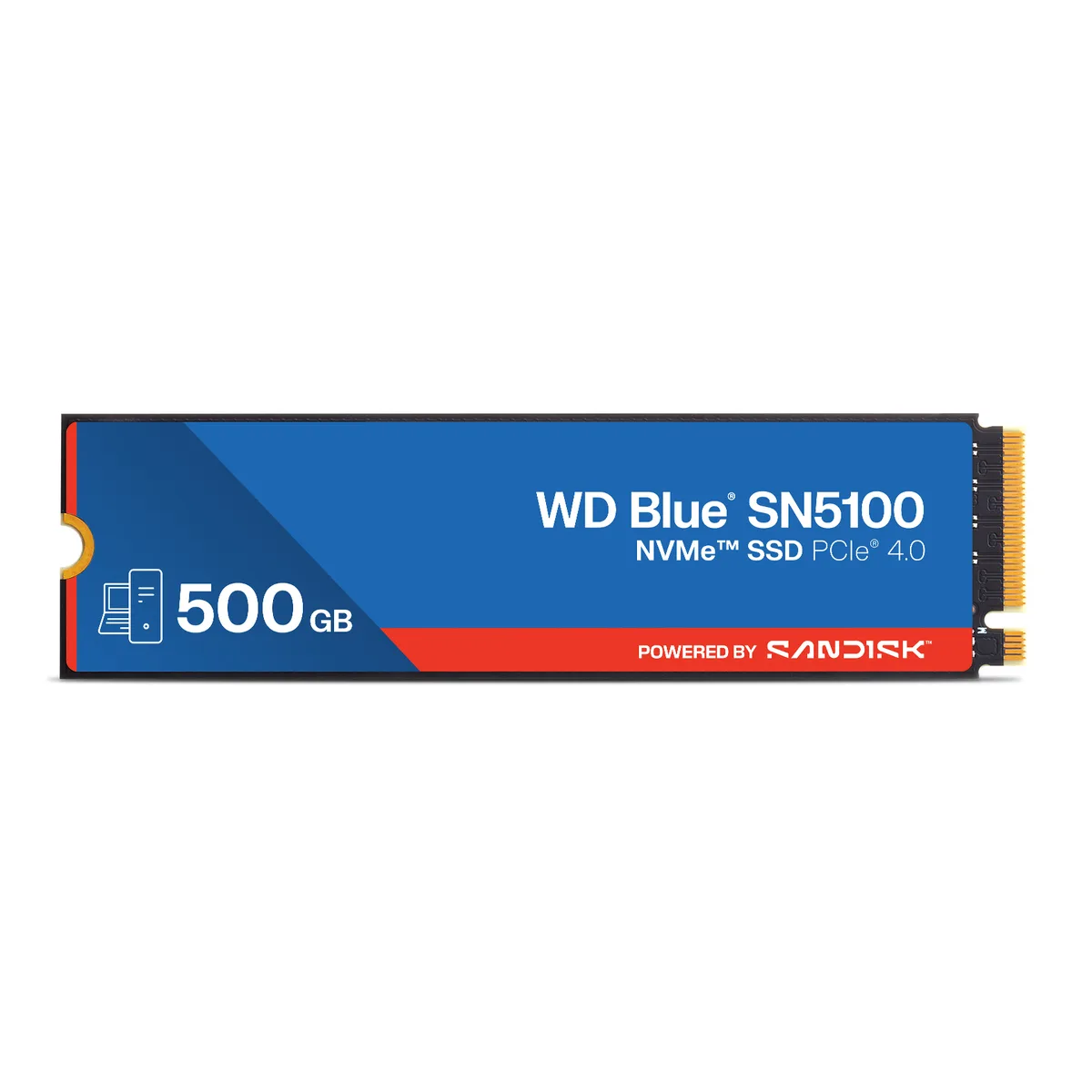 SanDisk SanDisk WDS500G5B0E-00CPE0 500GB PCIe 4.0 NVMe internal SSD — 제품 사진
