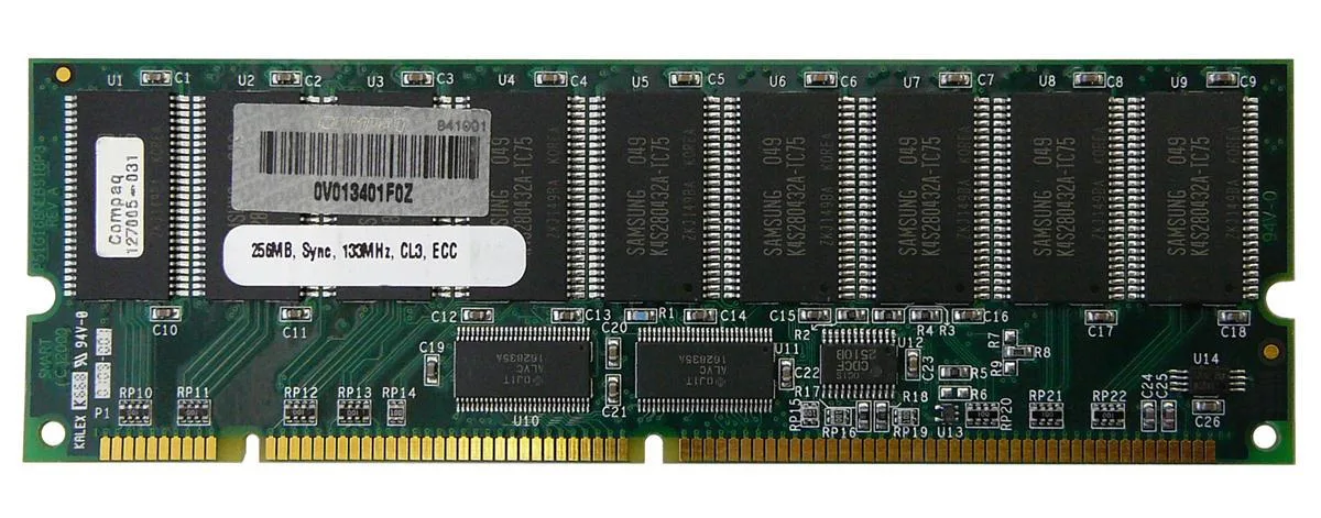 HP HP 127005-031 256MB SDRAM DIMM 168-pin desktop RAM — photo du produit