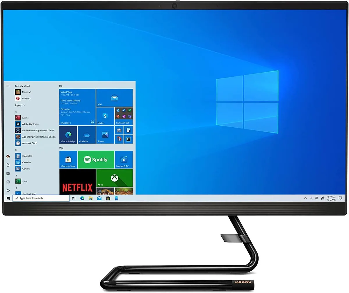 Lenovo Lenovo IdeaCentre AIO 3i 24 all-in-one PC i3-10100T 8GB DDR4 1.2TB 256GB — ภาพสินค้า