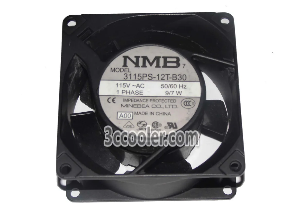 OEM Industries OEM Industries 3115PS-12T-B30 80mm 115V AC Fan — صورة المنتج