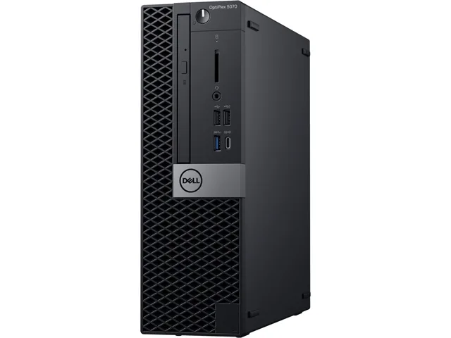 Dell OptiPlex 5070 small form factor desktop in black finish
