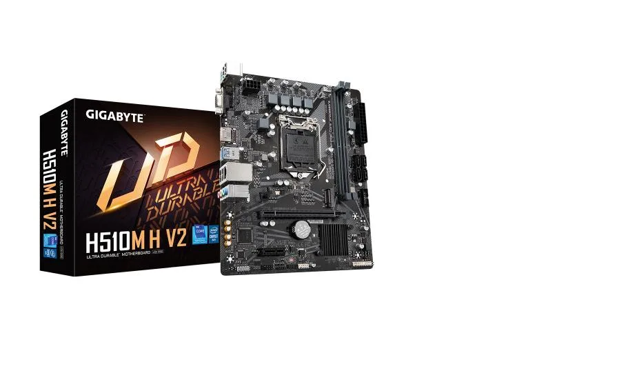 GIGABYTE GIGABYTE H510M H V2 PCIE4.0X16 3200 Intel motherboard — photo du produit