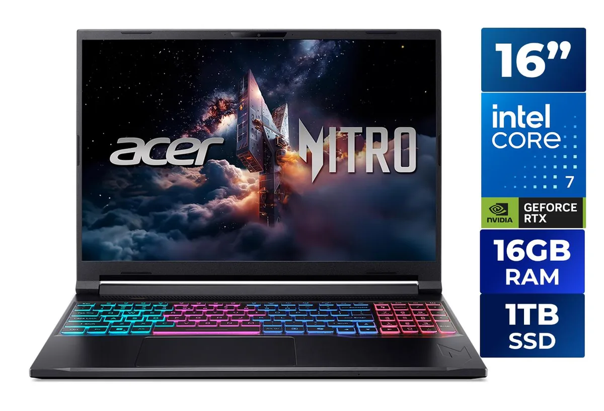 Acer America Acer America NH.U23AA.002 Nitro V 16S gaming laptop — product photo