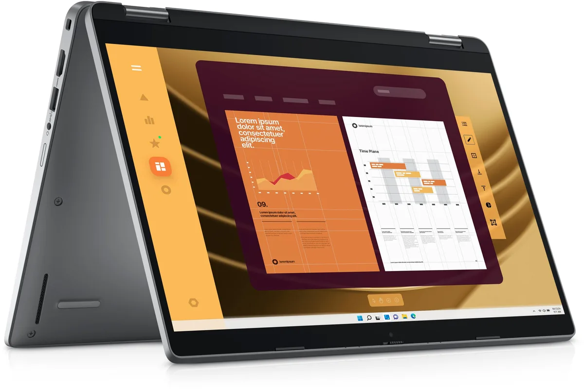 DELL DELL Latitude 5350 2-in-1 13.3" Touch Core Ultra 5 135U 32GB 512GB Windows 11 Pro Black — product photo