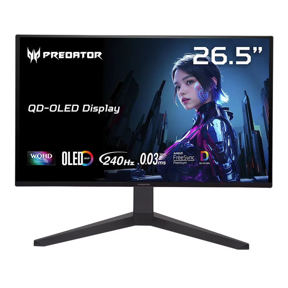 Acer America Acer America UM.GXXAA.106 Predator X27U 27" QD-OLED 240Hz gaming monitor — product photo