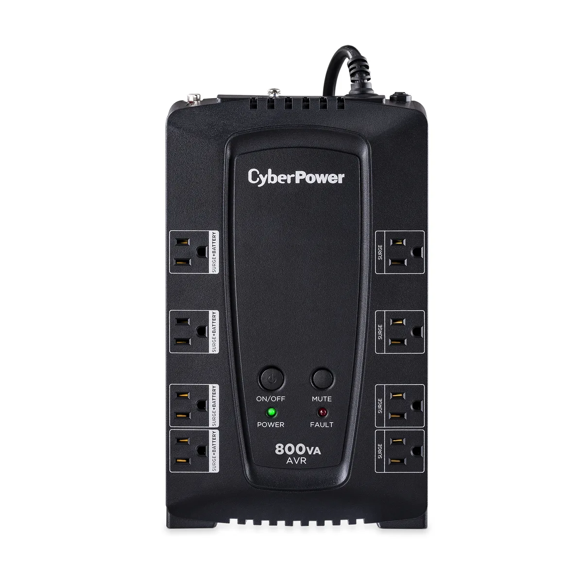CyberPower CyberPower CP800AVR UPS 800VA/450W 120V 8 Outlets — 商品写真