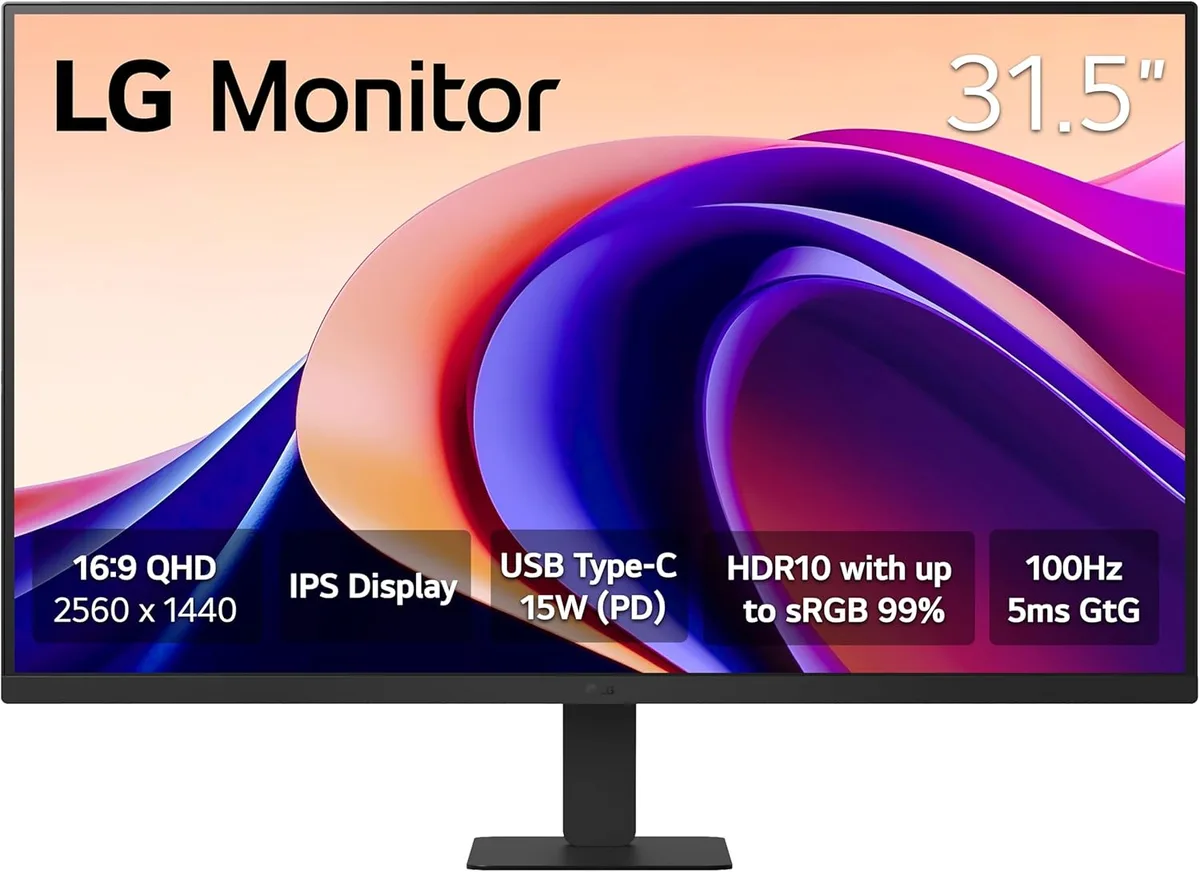 LG Electronics LG Electronics 32U631A-B 32" QHD IPS 100Hz monitor — photo du produit