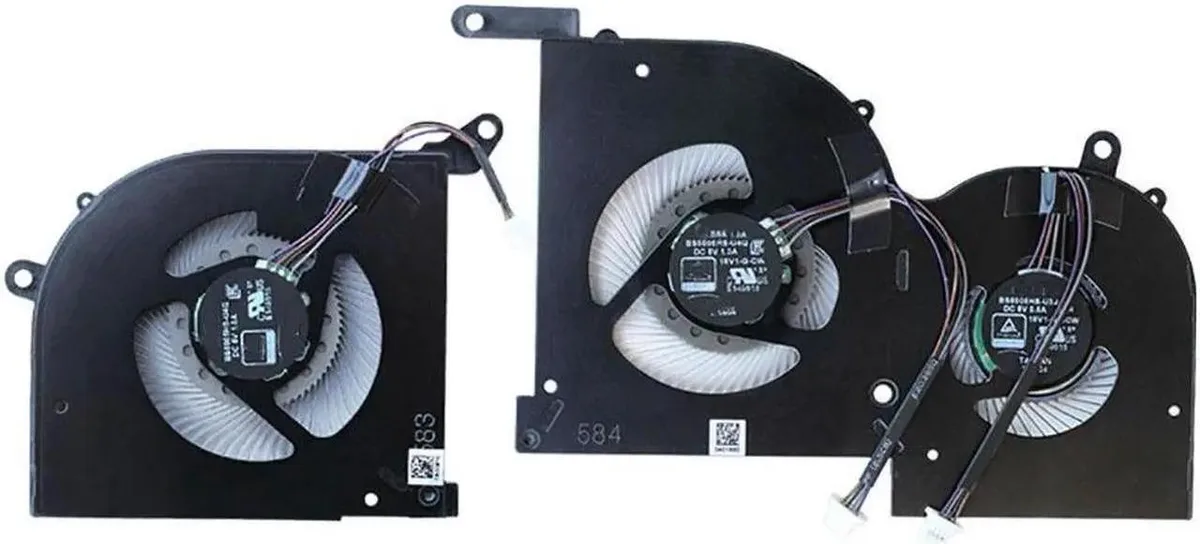 Vszerda Vszerda CPU GPU Cooling Fan GS66 WS66 Stealth 10SD 10SE 10SF 10SFS 10SGS — foto produk