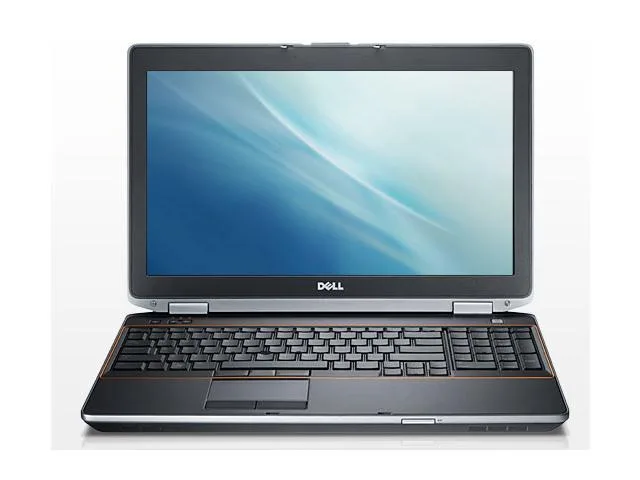 Charcoal gray 15.6 inch Dell Latitude E6520 laptop with DVD drive