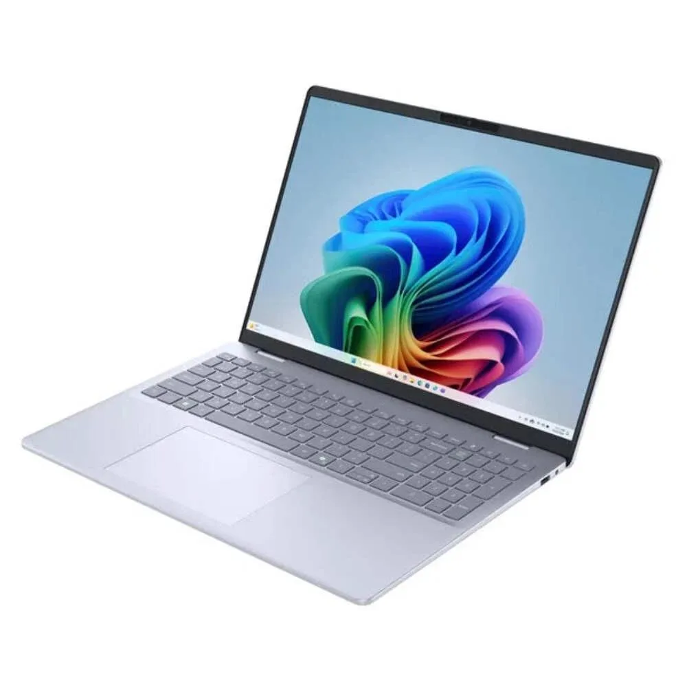 Blue 16 inch touchscreen laptop with slim sleekbook design