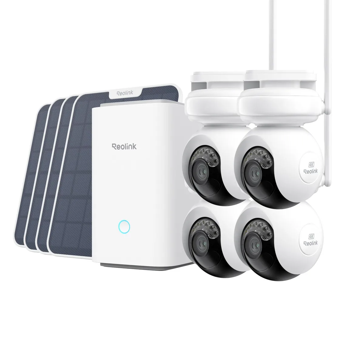 Reolink Reolink Home Hub with Altas PT Ultra + Solar Panel 2 4-Pack network camera — product photo