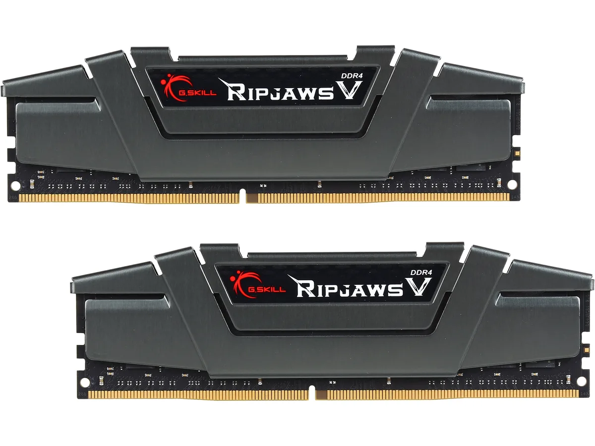 G.SKILL G.SKILL F4-3200C16D-16GVGB Ripjaws V 16GB DDR4 desktop RAM — product photo