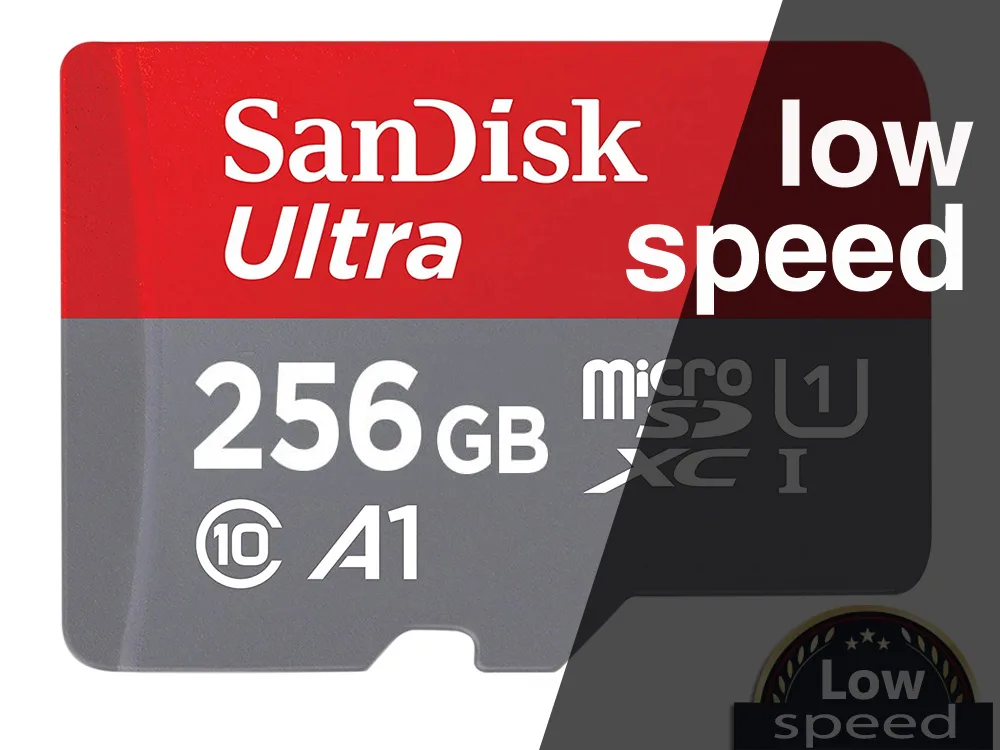 Almighty office Almighty office SanDisk MicroSD 256GB Class 10 U1 A1 With Adapter — 제품 사진